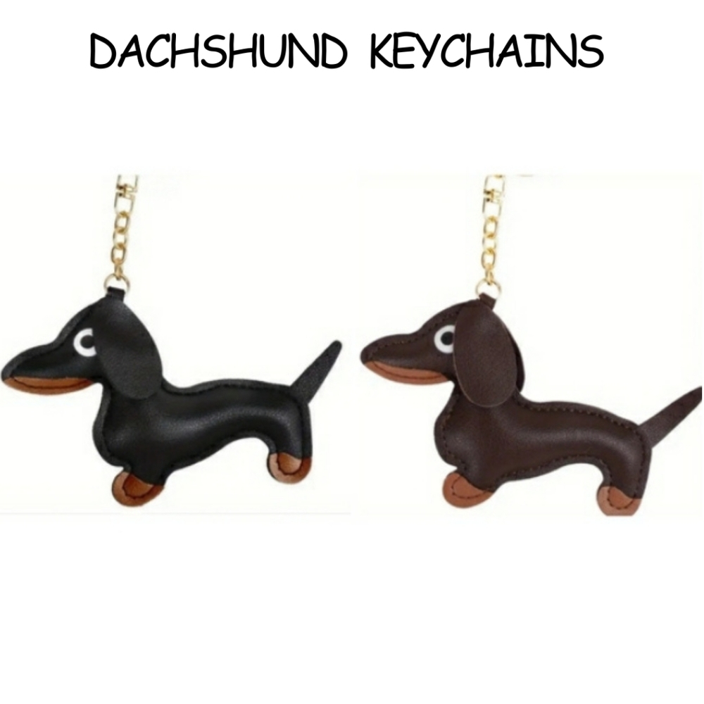 Dachshund Keychain Charm